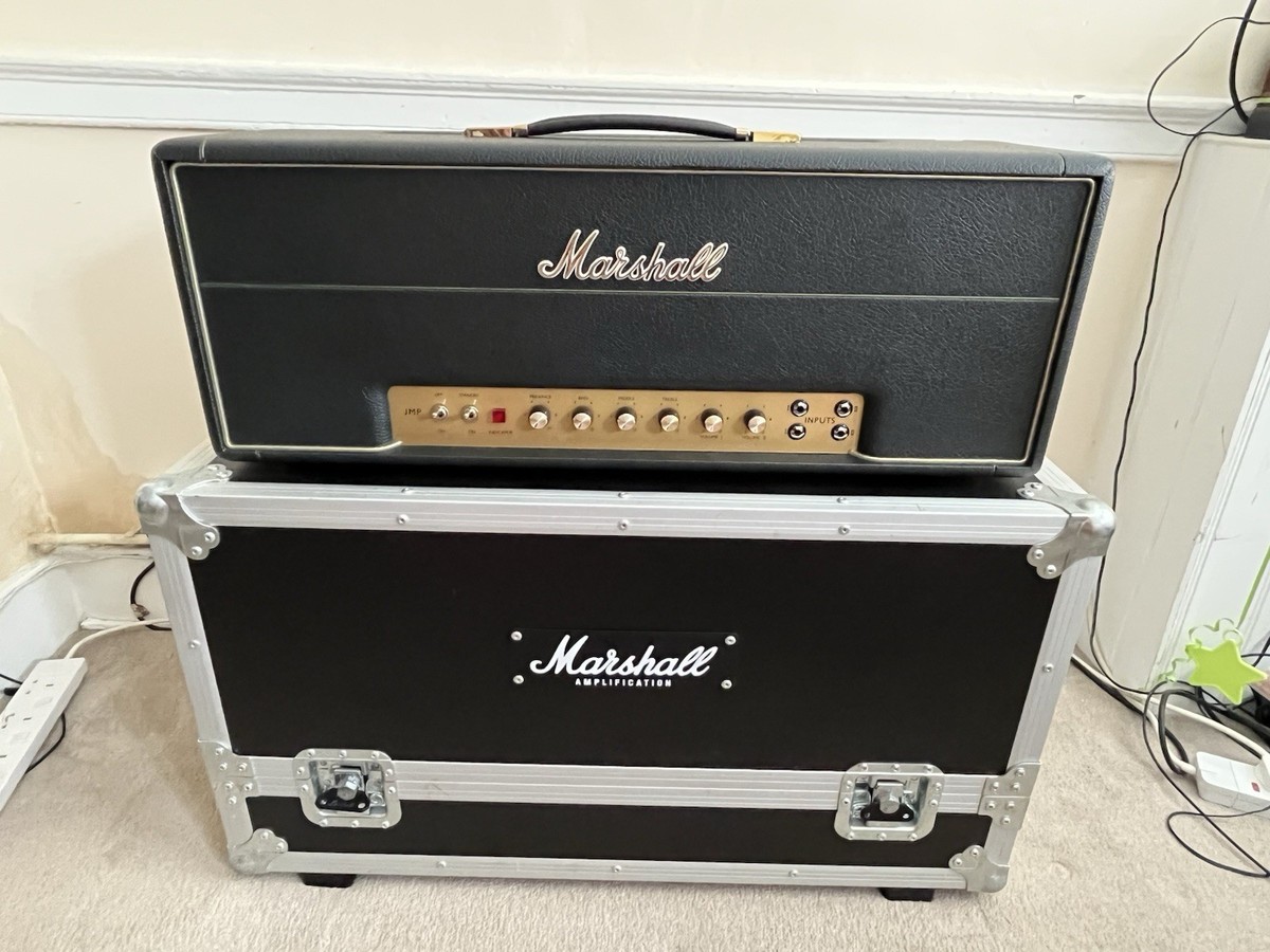 Marshall 1959 HW 100W Plexi Valve Amp Head And Flight Case | eBay