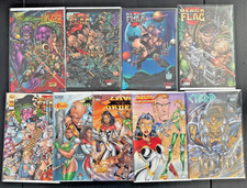 BLACK FLAG & MAXIMUM PRESS LOT * CYBRID * LAW & ORDER * NM - DAN FRAGA - 1995