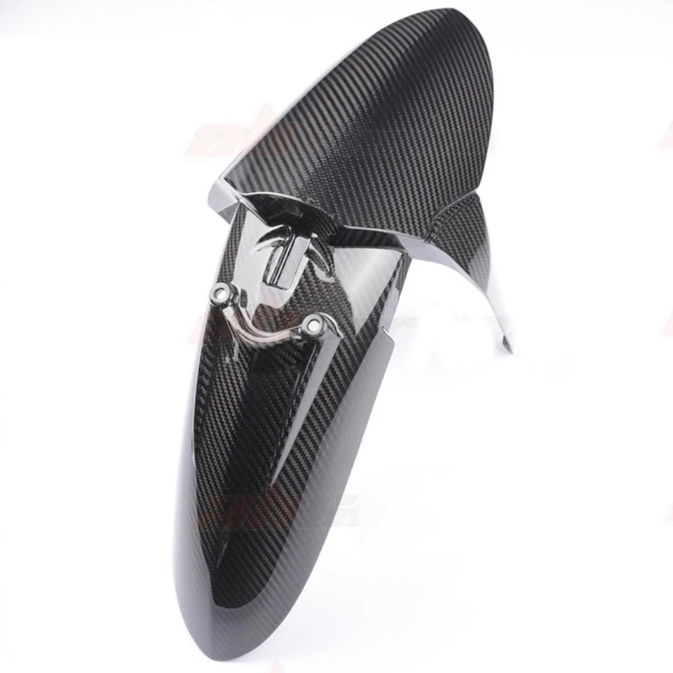 Guardabarros delantero de fibra de carbono real para 2013-2023 R1250GS R1200GS carenado guardabarros Foto 2 de 2