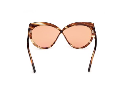 TOM FORD Sunglasses FT1196 BEATRICE 53E Havana brown Woman  display picture 2