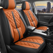 For 2013-2026 Toyota Tacoma 5 Seats Front Rear Protector Leather Seat Covers For 2013-2026 Toyota Tacoma 5 Seats Front Rear Protector Leather Seat Covers