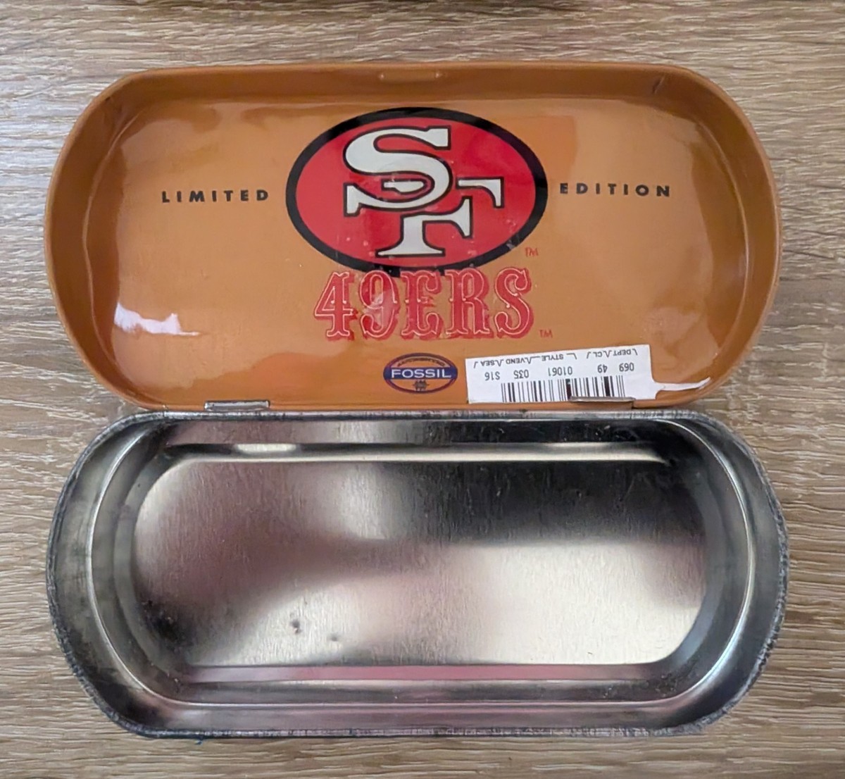 Vintage NFL San Francisco 49ers Fossil Watch LI-1629 Super Bowl 