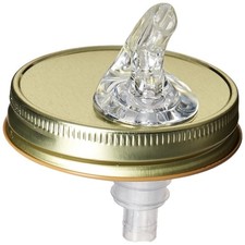 Vertedor de tarro de masón de flujo libre Moonshine Spout