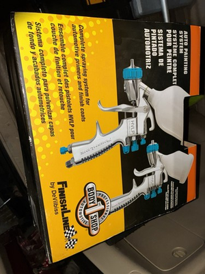 #ad #ad Brand New DeVilbiss HVLP Paint Spray Gun Kit $130.00