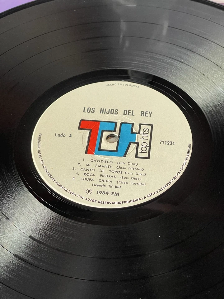 Los Hijos Del Rey – Los Hijos Del Rey - TH Merengue 1984 - Image 4 of 4