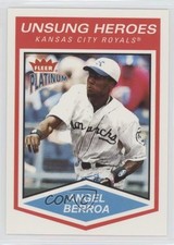 2004 Fleer Platinum Unsung Heroes Angel Berroa #168 1z4
