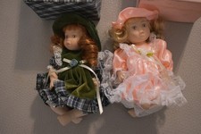 Brand New Porcelain Baby Doll In Original Box and Soft Bodied