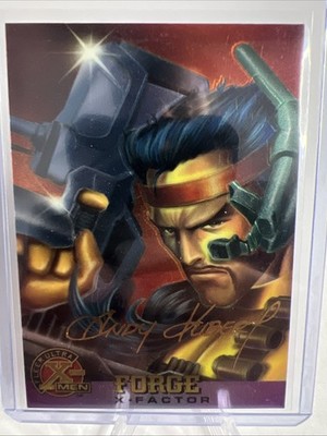1995 Fleer Ultra X-Men Chromium Gold Signature Forge #14 X-Factor