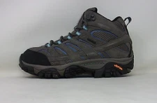 Merrell Women's Moab 2 Mid Waterproof Hiking Boots, Granite, 8.5 US- USED