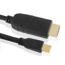 Mini DisplayPort vers HDMI câble Thuderbolt pour Mac Apple, TV Audio HDCP Noir