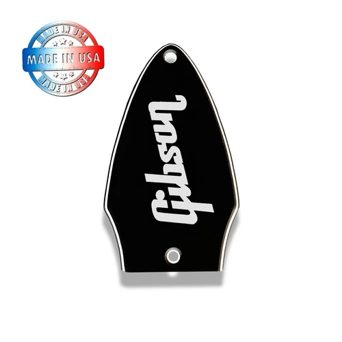 3 Ply Black 2 Screw Small Truss Rod Cover for Gibson Flying V & Melody Makers