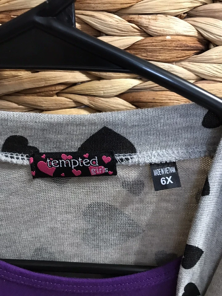 Nwot Girls Sz 6x Twin Set Sparkle Top - Image 3 of 3