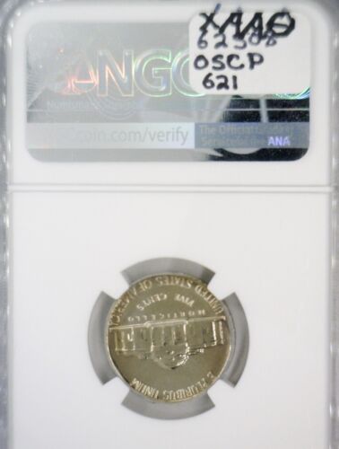 1970s ERROR INDENT NGC PROOF 68 Jefferson Nickel Coin ULTRA RARE PRF Error! - Picture 2 of 4