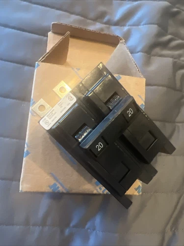 Cutler-Hammer BA2020 Quicklag 2-Pole, 20 Amp, Bolt-On Circuit Breaker