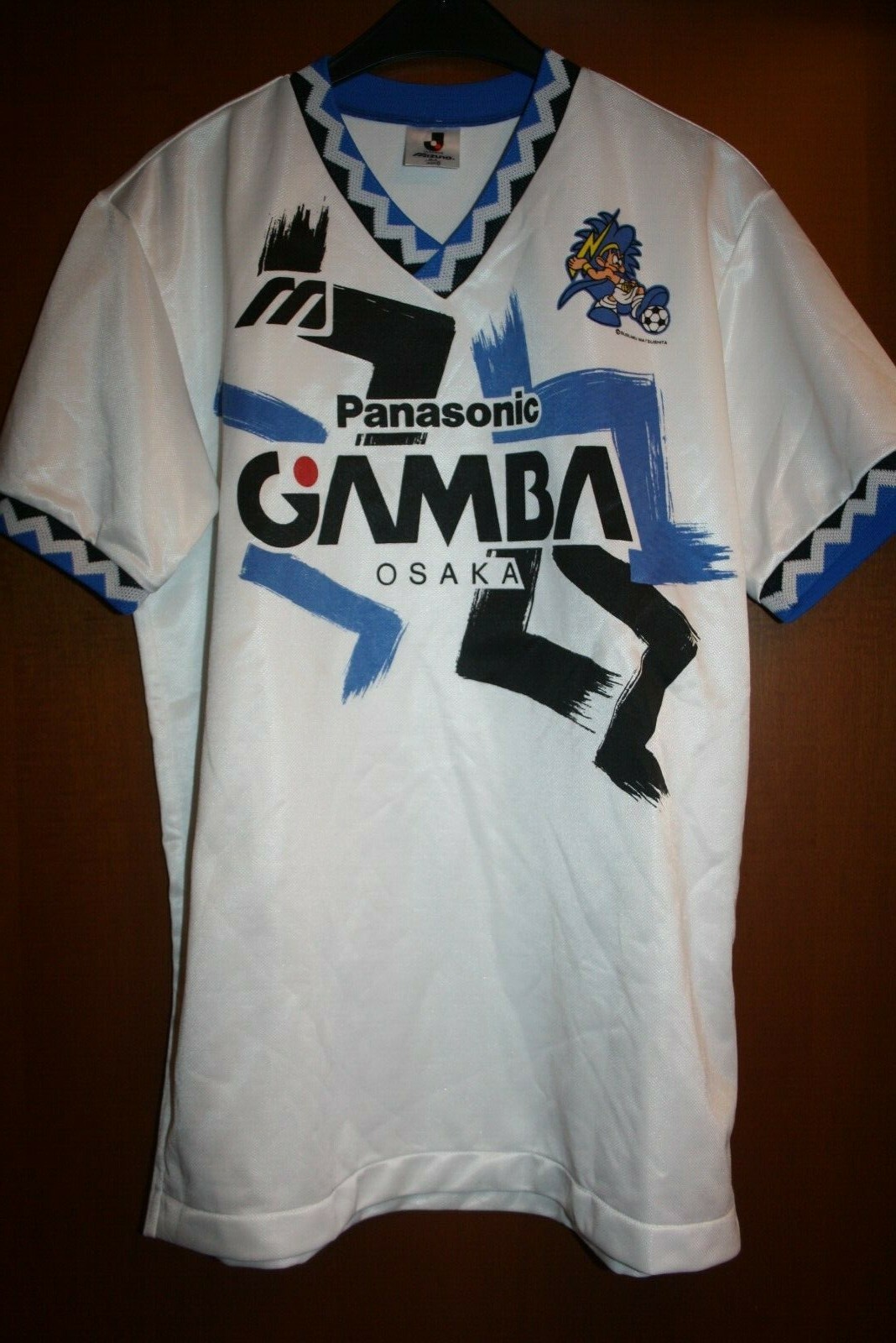 Maglia Shirt Maglietta Trikot Gamba Osaka Panasonic Mizuno J League Japan 92 93 Maglia Shirt Maglietta Trikot Gamba Osaka Panasonic Mizuno J League Japan 92 93