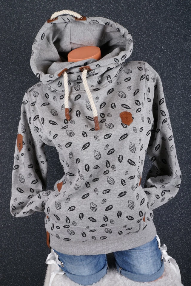 Damen Kapuzenpullover Hoodie Sweatshirt warmer Fleece Pulli  M L XL 2XL 3XL K02 - Bild 2 von 4