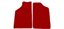 Rot Fußmatten, Teppiche VORNE für Citroen ZX H/B, kombi 1991-1998 14xRand