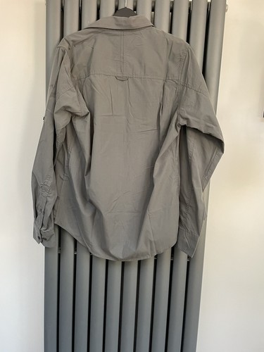 New craghoppers Kiwi dark grey zip pockets quick dry UV protection shirt size S - Picture 6 of 6