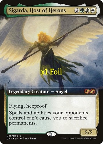 Foil Sigarda, Host Of Herons M/NM Magic MTG Ultimate Masters: Box 