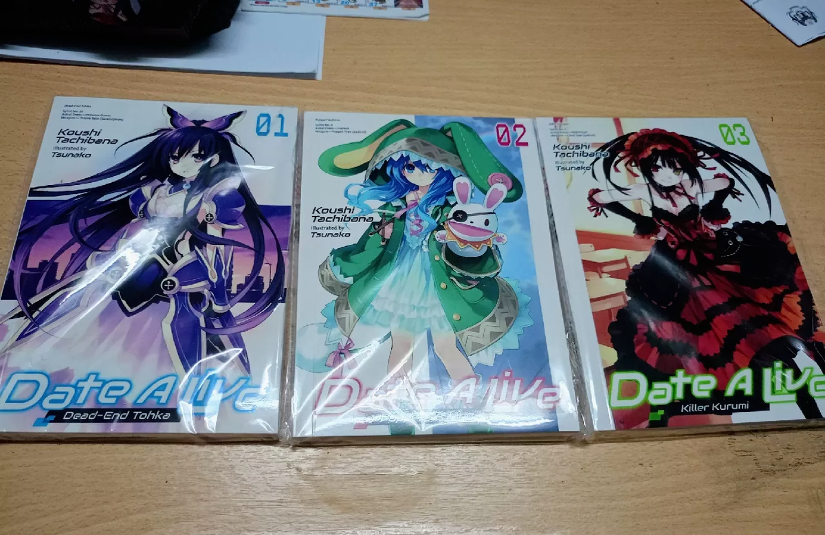 Date A Live Full Set Volume 1-22 by Koushi Tachibana Light Novel