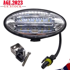 Oval 45W LED Work Light headlight for John Deere Tractors 6170R 6190R 6210R