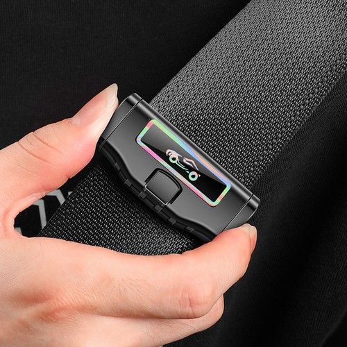 2x Vehicle Car Parts Seat Belt Clip Safe Holder Stopper Buckle Clamp Accessories - Imagen 5 de 12
