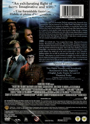 Twilight Zone: The Movie (DVD, Canadian) for sale online | eBay