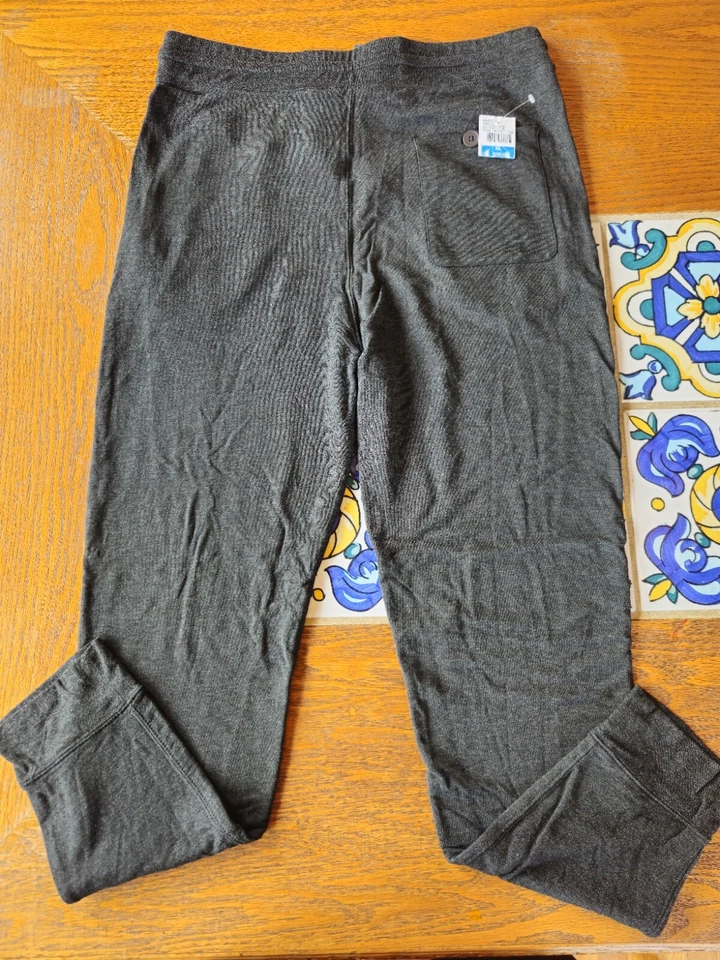 Pantalones suaves para hombre XL antracita Majestic Filatures du Lion nuevos con etiquetas Foto 4 de 4