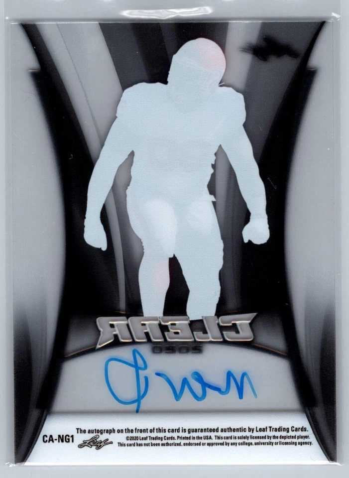 2020 Leaf Trinity Neville Gallimore Clear Auto CA-NG1 - Image 2 of 2