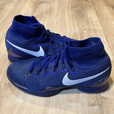 Nike Court Air Zoom Ultrafly Tennis Shoe CLEAN Mens Sz Deep Blue  819692 414