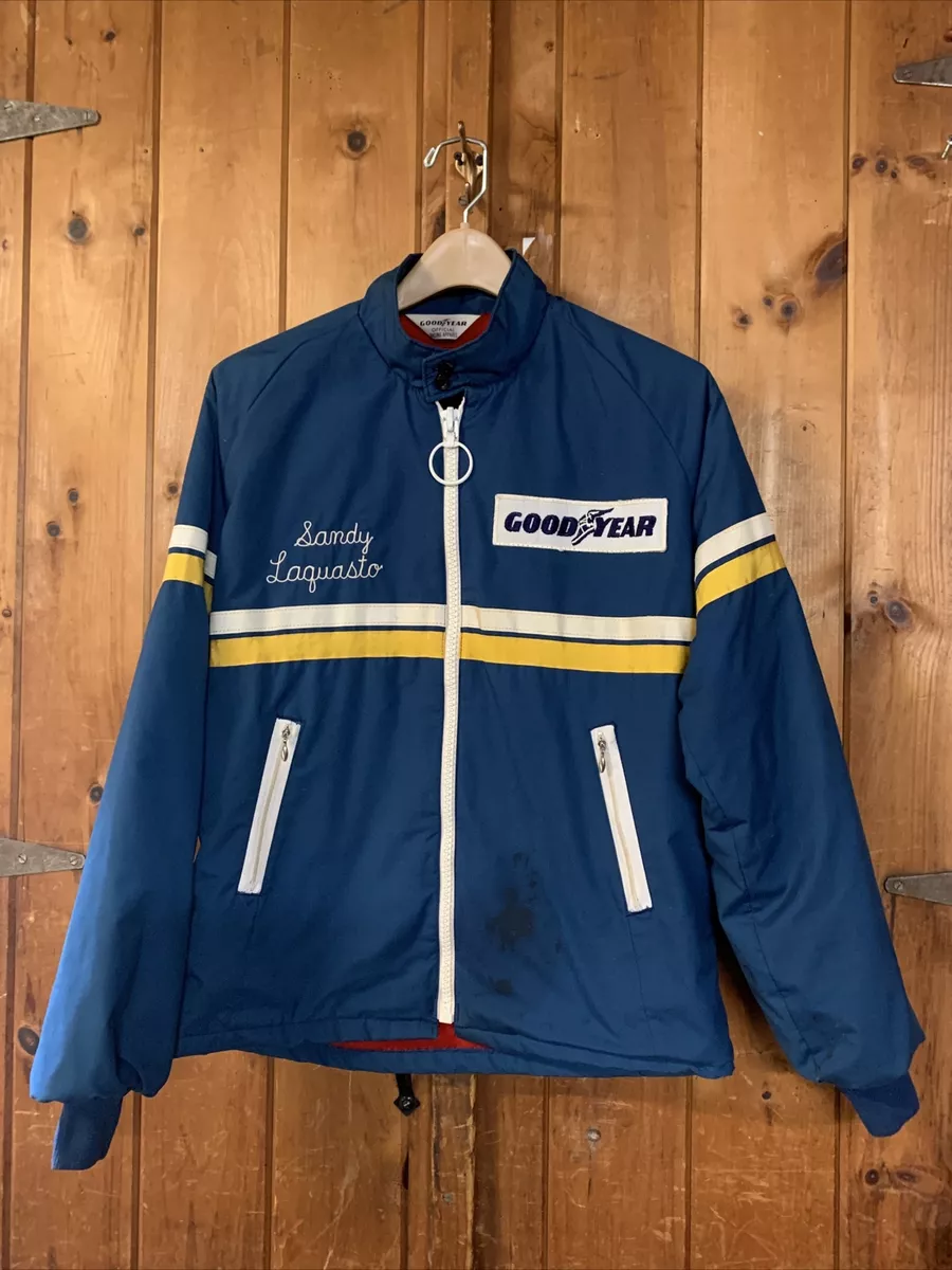 Vintage 1970’s Goodyear Racing Jacket XS Sandy Loquasto Authentic!!!!