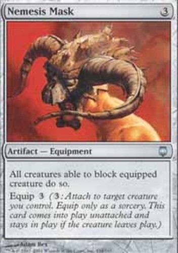 Nemesis Mask ~ Lightly Played Darksteel MTG Magic UltimateMTG Artifact Card