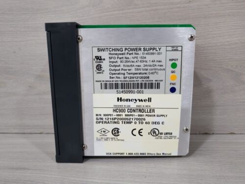 Honeywell HC900 CONTROLLER 900P01-0001 Power Supply Module - Picture 2 of 8
