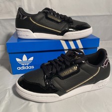 Size 5.5 - adidas Continental 80 Black - EE5360 for sale online | eBay