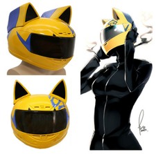 Celty Sturluson The Black Rider Anime DuRaRaRa Cosplay Costume Prop Mask