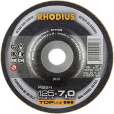 Rhodius 200357 RS24 Grinding Disc 125mm Non-Ferrous Metal Efficient