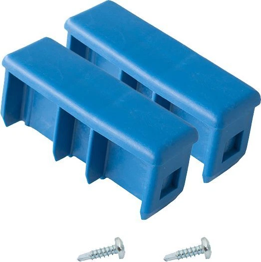1 Paar Kopfstopfen 77 x 25 mm Krause 211040 blau für STABILO Leitern Kappen - Bild 2 von 4