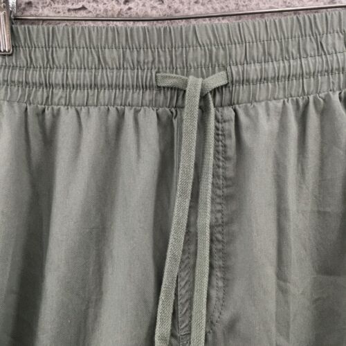A New Day Jogger Pants Womens 2X (Actual 44X27) Green High Rise Pull On NEW - Picture 3 of 17