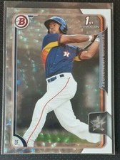 Teoscar Hernandez 2015 Bowman 1st Prospect Silver Ice Foil Refractors Blue Jays