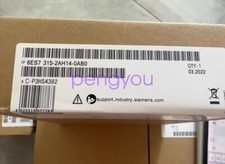 1PCS Siemens Module 6ES7315-2AH14-0AB0 Brand new Fedex or DHL