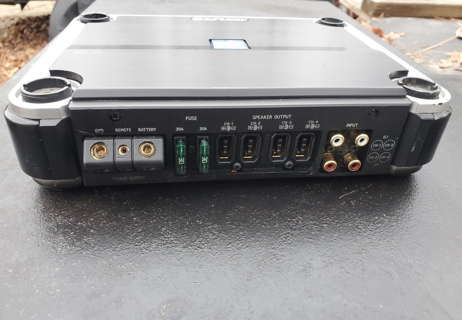 アルパイン パワーアンプ ALPINE KTP-600 アルパイン 90W×4ch車載用超小型パワーアンプ