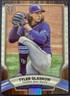 2022 Topps Tribute Tyler Glasnow Bordered Refractor #37 Tampa Bay Rays
