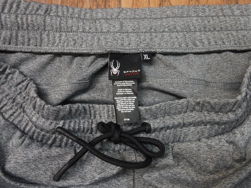 Pantalones deportivos para mujer Spyder color gris activo XL ~ nuevos con etiquetas~ - Imagen 2 de 7