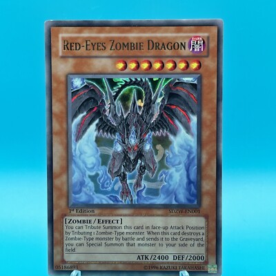 Yu-Gi-Oh! TCG Red-Eyes Zombie Dragon Structure Deck: Zombie World  SDZW-EN001 1st | eBay
