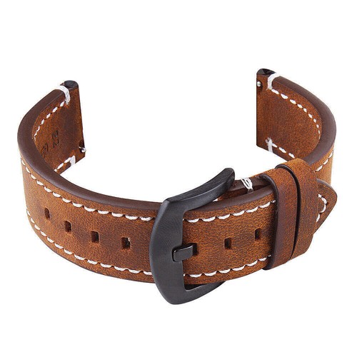 22mm Leather Strap Band For Huawei Watch 4 3 Pro/GT 4 3 Pro 3 2 2e 46MM Runner - Photo 38 sur 98