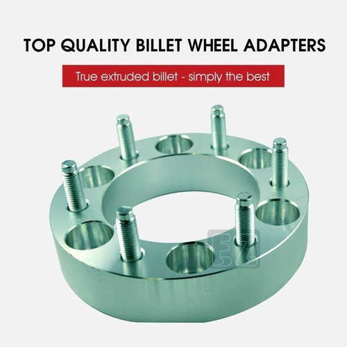 Wheel Billet Adapters 6x114.3 ¦ 6x4.5 Xterra Frontier Pathfinder 1" to 2"New - Picture 2 of 4