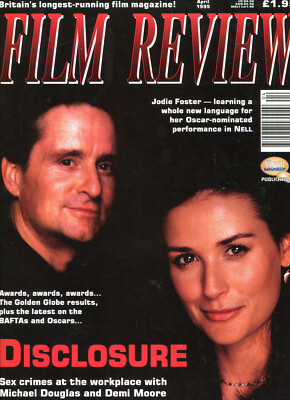 FILM REVIEW: APR 1995: Cover: MICHAEL DOUGLAS, DEMI MOORE, JODIE FOSTER, GARY OL