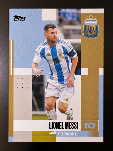 2024-25 Topps Argentina Team Set Soccer Base - Lionel Messi #19