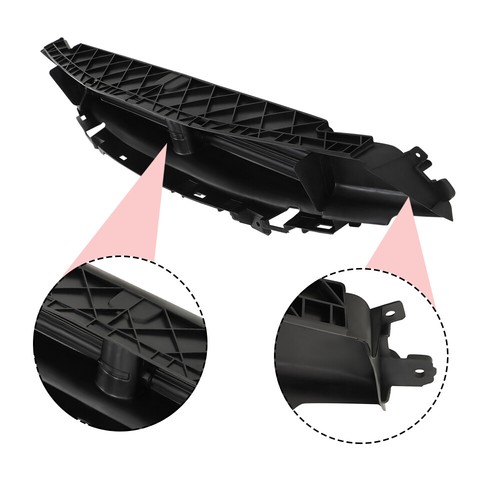 For 2015-2017 Chrysler 200 68302662AA Lower Active Grille Shutter Without Motor - Picture 6 of 14