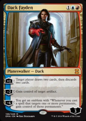 1x Dack Fayden - Foil - (Light Play) Eternal Masters - MTG Seattle